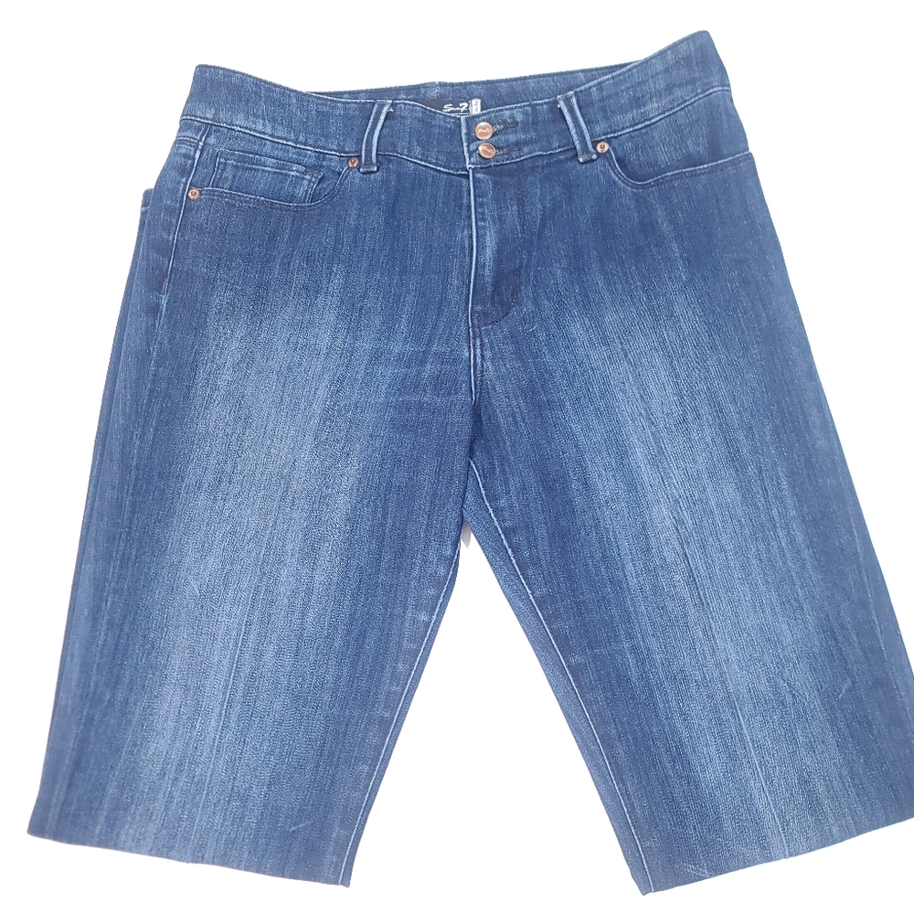 SEVEN 7 Womens Blue Jeans RN#109890 Size 12